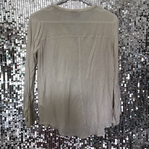 Lucky Brand Long Sleeve Velvet Shirt - Picture 7 of 8